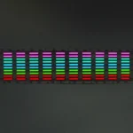 5 Colors Music Active EL Car Sticker Equalizer with Car Charger, Size: 90cm x 10cm - Image 10