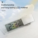 K-033 LCD Auto Clock with Sucker - Image 2