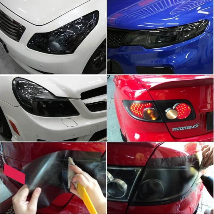 S-CMS-3049_4.webp Protective Decoration Car Sticker, Size: 152cm(L) x 30cm(W)(Black) - Image 5