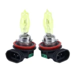 2 X H11 HOD Halogen Bulbs 12V 100W 2400 LM 3500K Yellow Light Headlights - Image 7