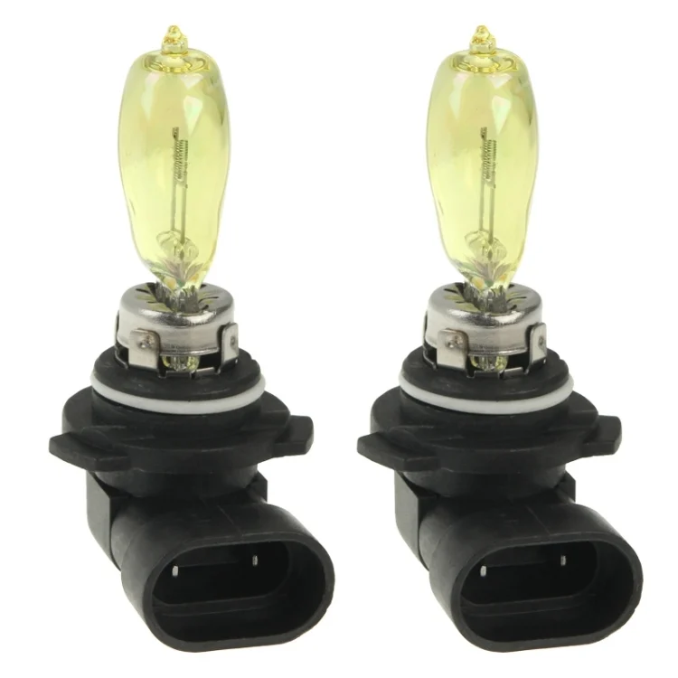 S-CMS-3104_2.webp 2 X 9006 HOD Halogen Bulbs 12V 100W 2400 LM 3500K Yellow Light Headlights - Image 3