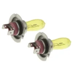 2 X H7 HOD Halogen Bulbs 12V 100W 2400 LM 3500K Yellow Light Headlights - Image 5