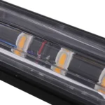 12W 720LM 4-LED 18 Flash Patterns Car Strobe Emergency Warning Light Lamp, DC 12V - Image 5