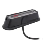 12W 720LM 4-LED 18 Flash Patterns Car Strobe Emergency Warning Light Lamp, DC 12V - Image 7