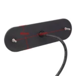 12W 720LM 4-LED 18 Flash Patterns Car Strobe Emergency Warning Light Lamp, DC 12V - Image 8