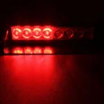 8W 800LM 8-LED 3-Modes Adjustable Angle Car Strobe Flash Dash Emergency Light Warning Lamp with Suckers, DC 12V - Image 12
