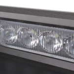 8W 800LM 8-LED 3-Modes Adjustable Angle Car Strobe Flash Dash Emergency Light Warning Lamp with Suckers, DC 12V - Image 7