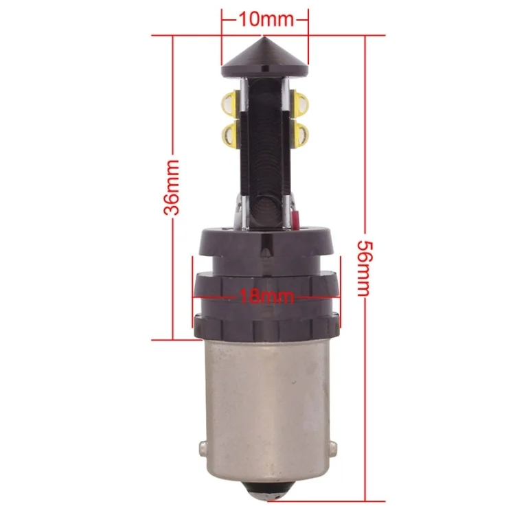 S-CMS-3467_4.webp 1156/BA15S 20W 800LM White Light 4 XT-E LED Car Brake Light Steering Light Bulb, DC 12-24V - Image 5