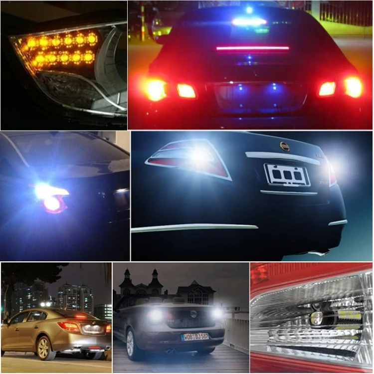 S-CMS-3467_9.webp 1156/BA15S 20W 800LM White Light 4 XT-E LED Car Brake Light Steering Light Bulb, DC 12-24V - Image 10