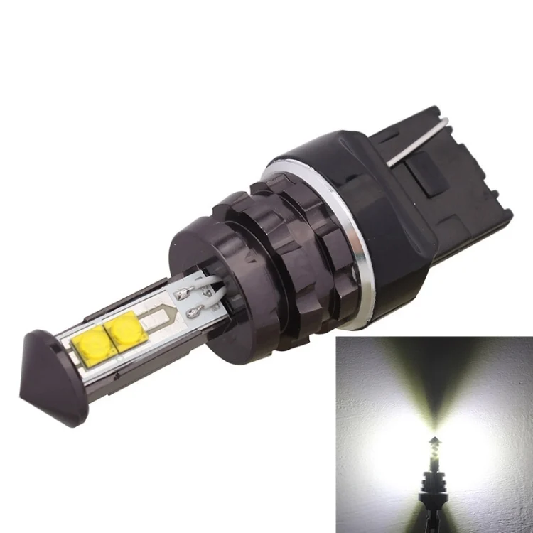 S-CMS-3471.webp MZ T20 7440 20W 800LM White Light 4 XT-E LED Car Brake Light Daytime Running Light Bulb, DC 12-24V - Image 1