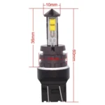 T20 7443 20W 800LM White Light 4 XT-E LED Car Brake Light Daytime Running Light Bulb, DC 12-24V - Image 5
