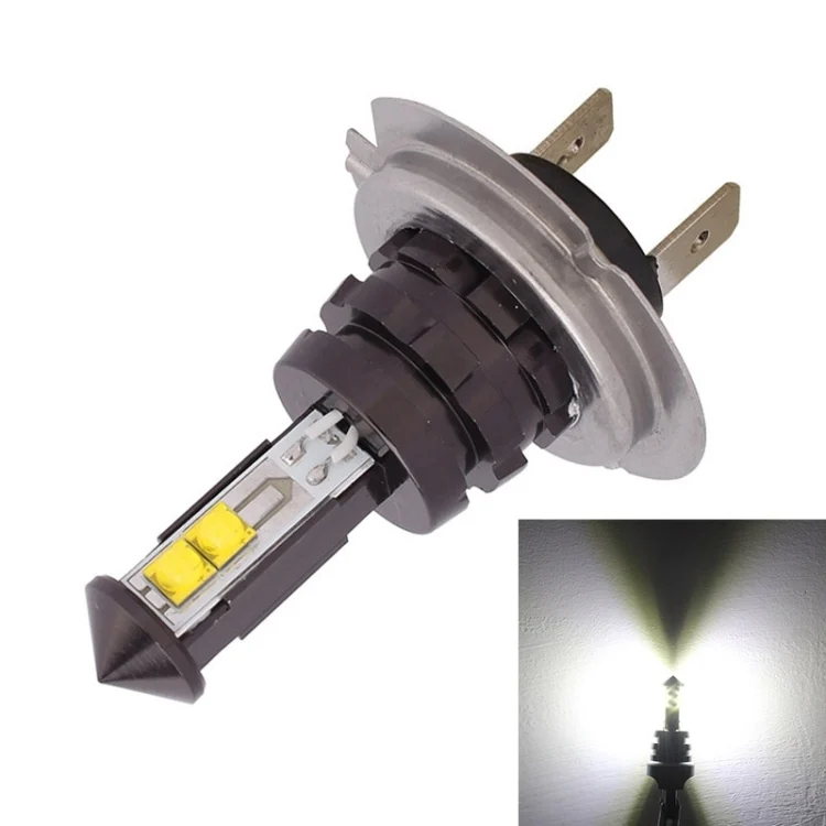 H7 20W 800LM White Light 4 XT-E LED Car Fog Light Headlight Bulb, DC 12-24V