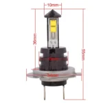H7 20W 800LM White Light 4 XT-E LED Car Fog Light Headlight Bulb, DC 12-24V - Image 5