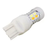 2PCS T20 10W 700LM Yellow + White Light Dual Wires 20-LED SMD 5630 Car Brake Light Lamp Bulb, Constant Current, DC 12-24V - Image 3