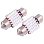 2 PCS 31mm 2.5W 180LM White Light 6 LED SMD 2835 CANBUS License Plate Reading Lights Car Light Bulb - Image 3