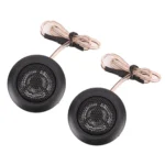 2 PCS 500W High Efficiency Mini Dome Tweeter Speakers for Car Audio System(Black) - Image 2