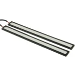 2 PCS 6W*2 DRL LED Light Bar Car Light Source Waterproof Daytime Running Lights, DC 12V - Image 3