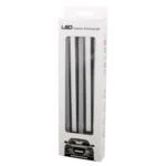 2 PCS 6W*2 DRL LED Light Bar Car Light Source Waterproof Daytime Running Lights, DC 12V - Image 9