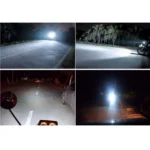 BA15D 10W White 300LM 4 LED COB Car Stop Brake Light Front Rear Turn Signal Lights for Motorcycle / Vehicles, DC 12V - Image 5