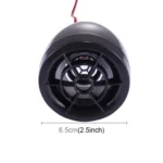 Motorcycle Anti-theft Digital MP3 with 3.0 inch Speaker, FM Radio & Remote Control, Support SD Card & USB Flash Disk - Image 4