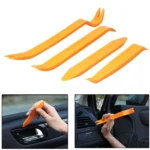 4 in 1 Car Audio System Dashboard Door Panel Removal Tools Kit(Orange) - Image 2