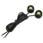 2x 1.5W Waterproof Eagle Eye Light White LED Light for Vehicles, Cable Length: 65cm - Image 4