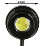 2x 1.5W Waterproof Eagle Eye Light White LED Light for Vehicles, Cable Length: 65cm - Image 5