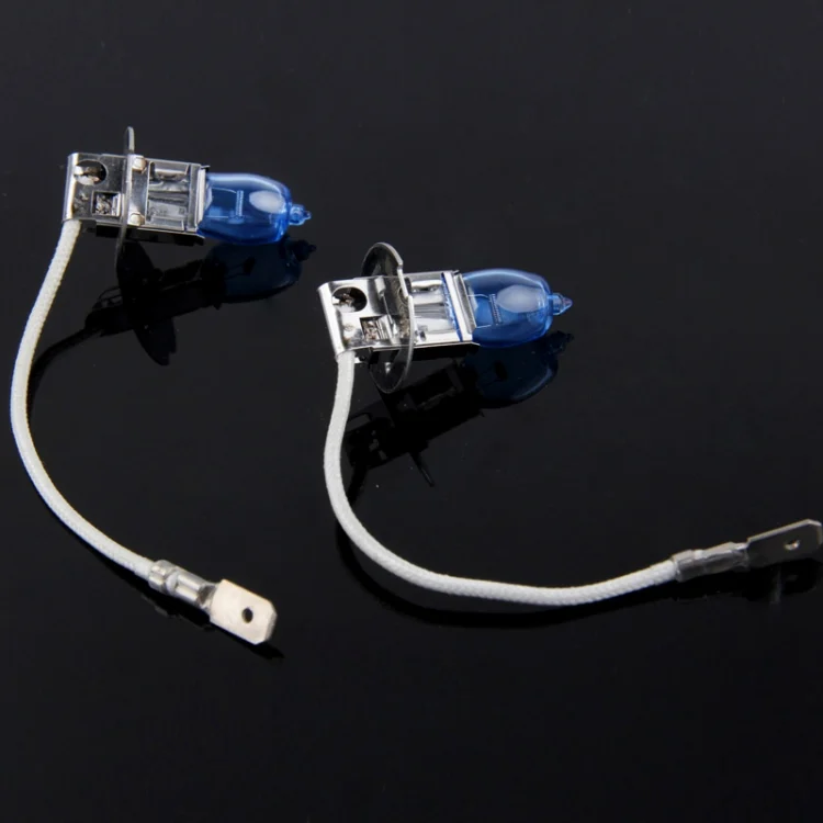 S-CMS-8018_2.webp Halogen Bulb, Super White Car Headlight Bulb, 12 V / 100W, 6000K 2400 LM  (Pair) - Image 3