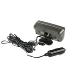 3.6 inch LCD Car Digital Thermometer with Time / Date / Week / Alarm / Car Storage Battery Voltage Display(Black) - Image 3