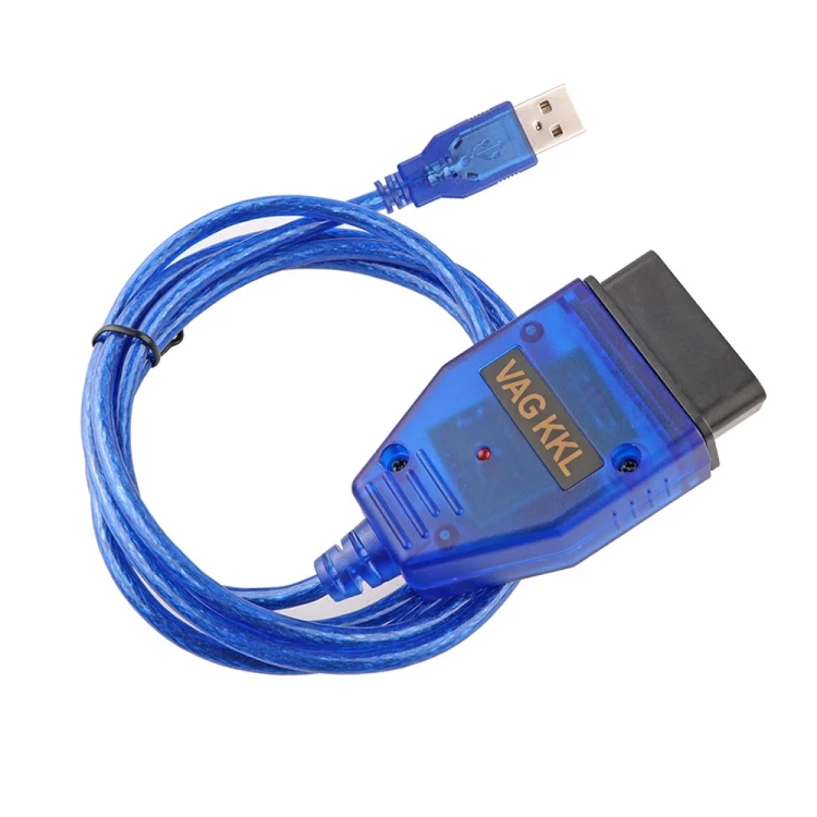 S-CMS-9232_1.webp USB Cable KKL VAG-COM Car Auto Scanner Scan Tool for VW/Audi 409.1(Blue) - Image 2