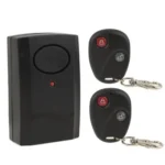 Wireless Remote Control Vibration Alarm, 2x Remote Control, Free GF22 Battery