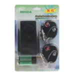 Wireless Remote Control Vibration Alarm, 2x Remote Control, Free GF22 Battery - Image 6