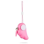 Angel Wing Anti-rape Device Personal Alarm, Self-defense Defend Wolf, Mini Alarm with 90dB Alarm Sound for Girl and Kids - Image 2