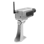 Fake Dummy Wireless Surveillance IR LED Security Camera with 45 Rotation(Silver) - Image 2
