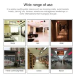 Realistic Looking Fake Dummy Motion Detection System Security Camera(Black) - Image 7