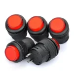 R16-503 Non-Locked 16mm 2-Pin Push Button Switch (5 Pcs in One Package, the Price is for 5 Pcs) - Image 2