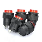 R16-503 Non-Locked 16mm 2-Pin Push Button Switch (5 Pcs in One Package, the Price is for 5 Pcs) - Image 3