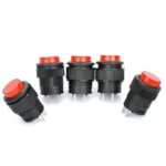 R16-503 Non-Locked 16mm 2-Pin Push Button Switch (5 Pcs in One Package, the Price is for 5 Pcs) - Image 4