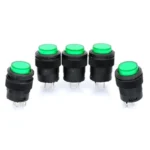 R16-503 16mm 4pin Self-Locking Push Button Switch with Indicator (5 Pcs in One Package, the Price is for 5 Pcs) - Image 4