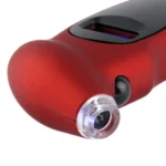 Digital Tire Gauge with LED Flash light, Pressure Range: 0-100PSI(Red) - Image 5