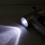 4 in 1 (Digital Tire Gauge + Flashlight + Emergency Hammer + Emergency Seat Belt Cutter) Emergency Utility Tool(Silver) - Image 7