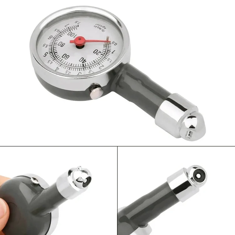 S-DPG-0109_1.webp Tire Pressure Gauge for Car and Cycle tyre, Pressure Range: 0-60PSI - Image 2