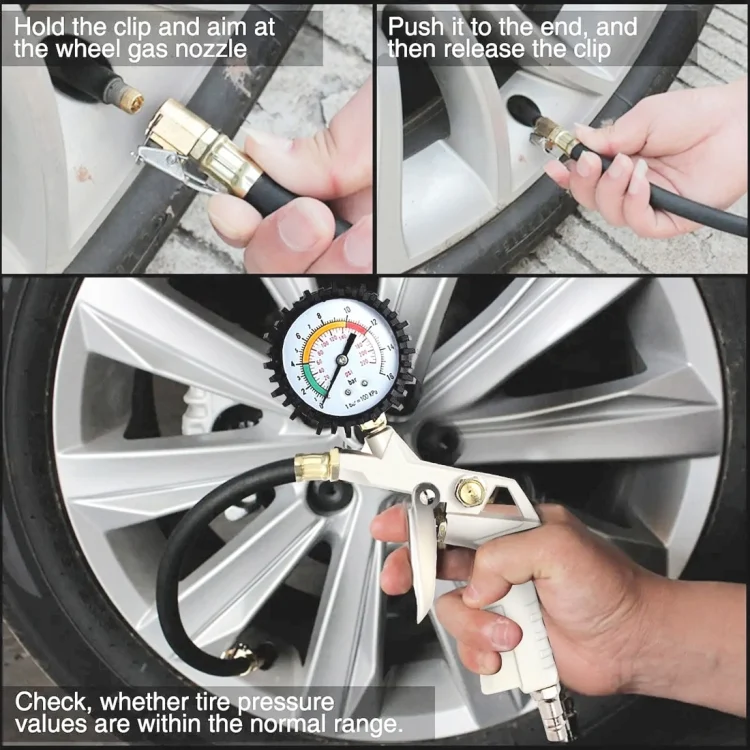 S-DPG-0110_6.webp Car Inflator and Gauge Kit, Pressure Range: 0-220PSI - Image 7