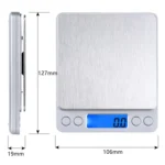 2000g x 0.1g Digital Electronic Balance Weight Scale(Silver) - Image 4