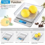 2000g x 0.1g Digital Electronic Balance Weight Scale(Silver) - Image 6