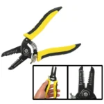 Handle Wire Stripping Cutting Pliers Tool (4021) - Image 2