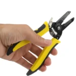 Handle Wire Stripping Cutting Pliers Tool (4021) - Image 5