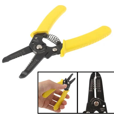 Professional Precision Copper Wire Stripper Cutter Pliers (5023)
