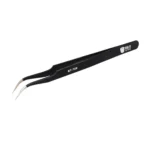 BEST BST-729 202 Stainless Steel Anti-static Curved Tip Tweezers - Image 2