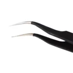 BEST BST-729 202 Stainless Steel Anti-static Curved Tip Tweezers - Image 5